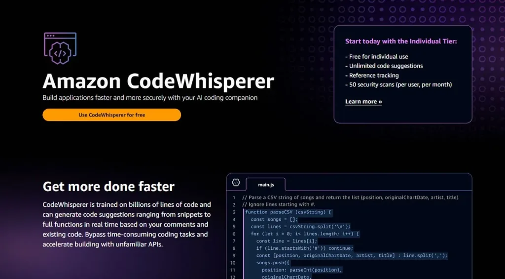 amazon codewhisper